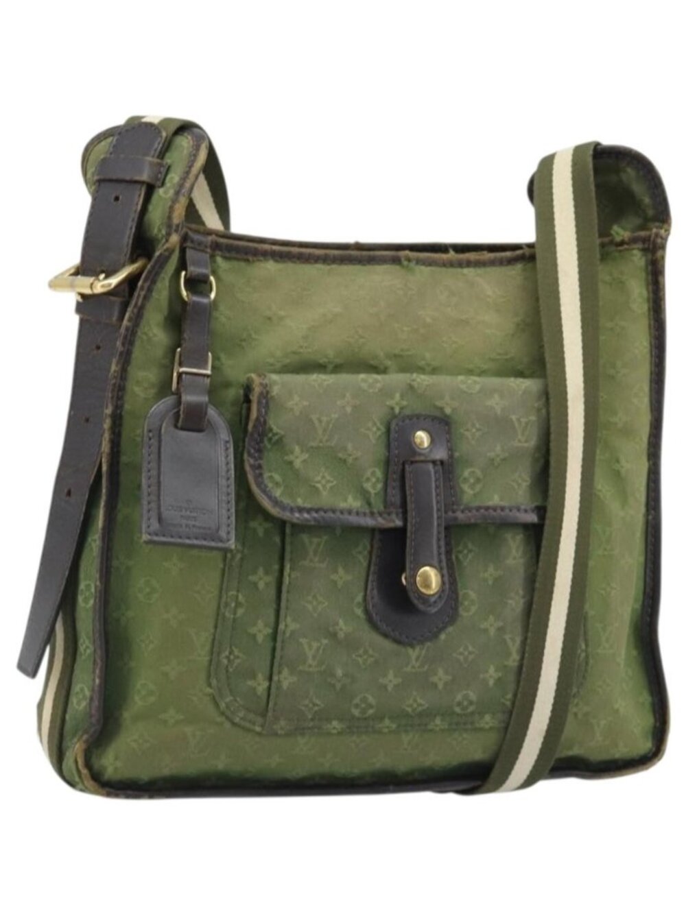 LOUIS VUITTON Monogram Mini Besace Mary Kate Bag TST Khaki M92322